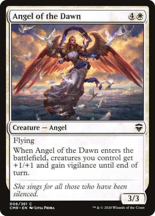 Angel of the Dawn in the group Magic the Gathering / Sets / Commander Legends at Proxyprinters.com (76164)