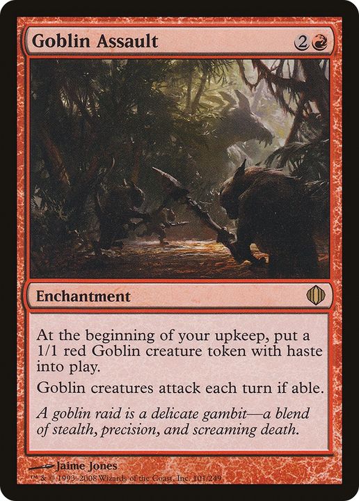 Goblin Assault in the group Magic the Gathering / Sets / Shards of Alara at Proxyprinters.com (76214)