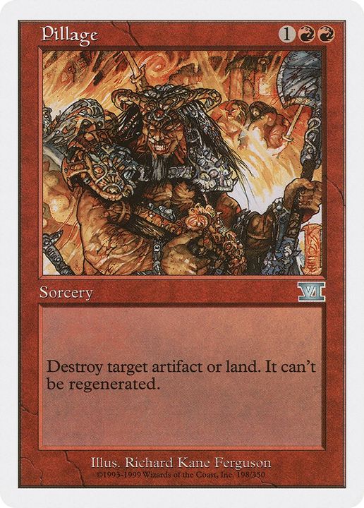 Pillage in the group Magic the Gathering / Types / Colors / Red at Proxyprinters.com (76244)