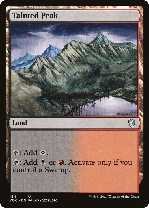 Tainted Peak in the group Magic the Gathering / Types / Colors / Colorless at Proxyprinters.com (76247)