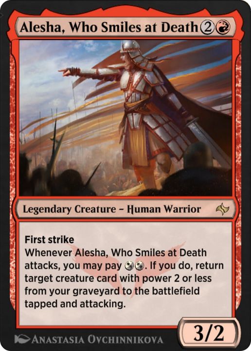 Alesha, Who Smiles at Death in the group Singles at Proxyprinters.com (76256)