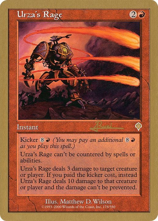 Urza's Rage in the group Advanced search at Proxyprinters.com (76259)