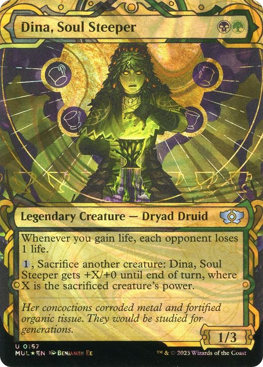 Dina, Soul Steeper in the group Magic the Gathering / Types / Colors / Multicolors / B, G at Proxyprinters.com (76271)