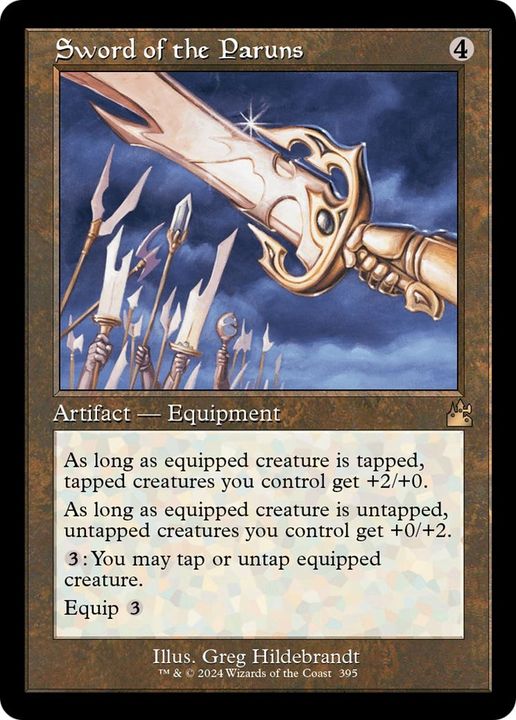 Sword of the Paruns in the group Magic the Gathering / Types / Artifacts / Artifact at Proxyprinters.com (7628)