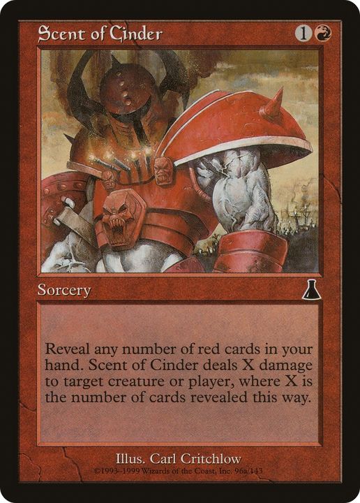 Scent of Cinder in the group Magic the Gathering / Types / Colors / Red at Proxyprinters.com (76314)