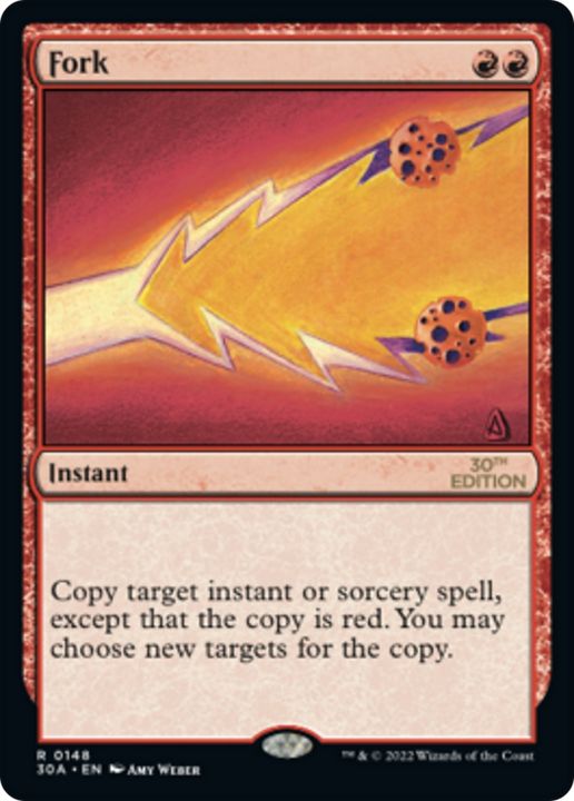 Fork in the group Magic the Gathering / Types / Colors / Red at Proxyprinters.com (76326)