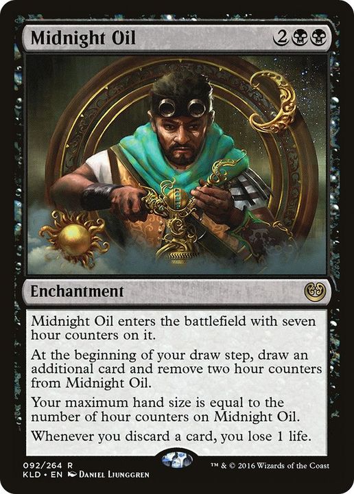 Midnight Oil in the group Magic the Gathering / Types / Enchantment / Enchantment at Proxyprinters.com (7633)