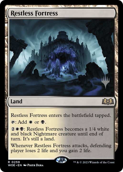 Restless Fortress in the group Magic the Gathering / Types / Colors / Colorless at Proxyprinters.com (76334)