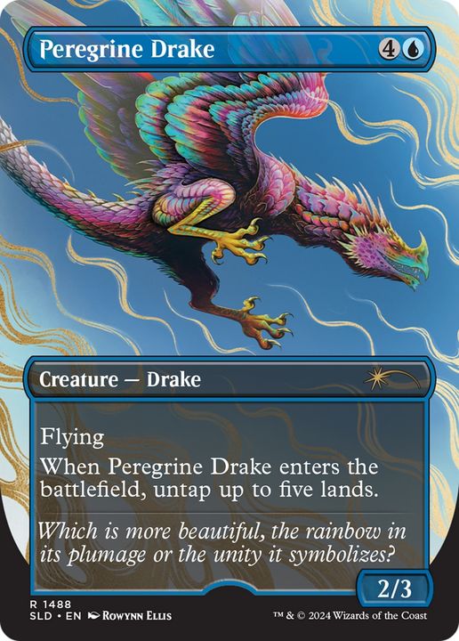 Peregrine Drake in the group Magic the Gathering / Types / Colors / Blue at Proxyprinters.com (76335)