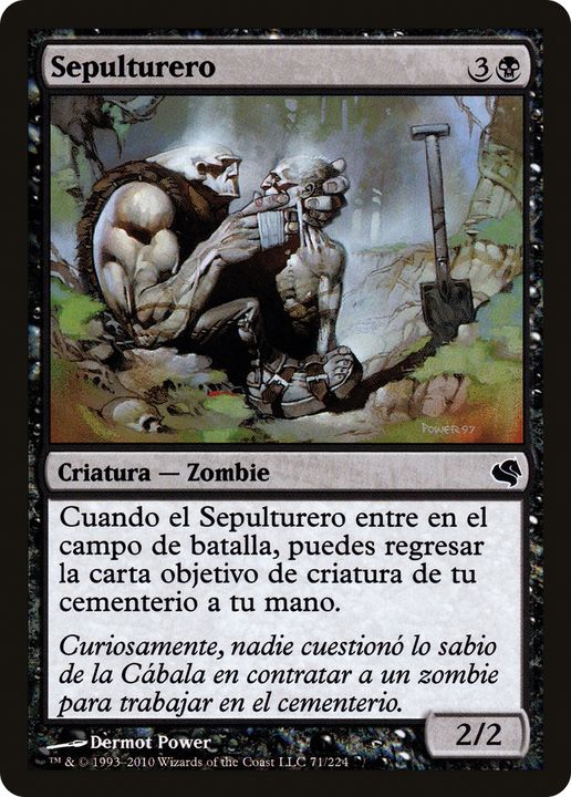 Gravedigger in the group Magic the Gathering / Types / Colors / Black at Proxyprinters.com (76342)