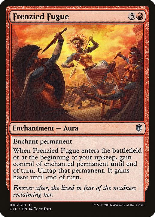 Frenzied Fugue in the group Magic the Gathering / Sets / Commander 2016 at Proxyprinters.com (76343)