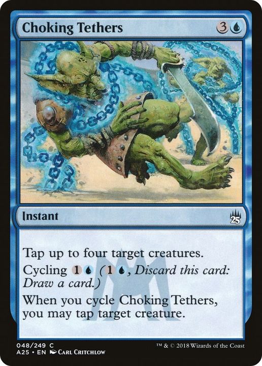 Choking Tethers in the group Magic the Gathering / Types / Colors / Blue at Proxyprinters.com (7635)