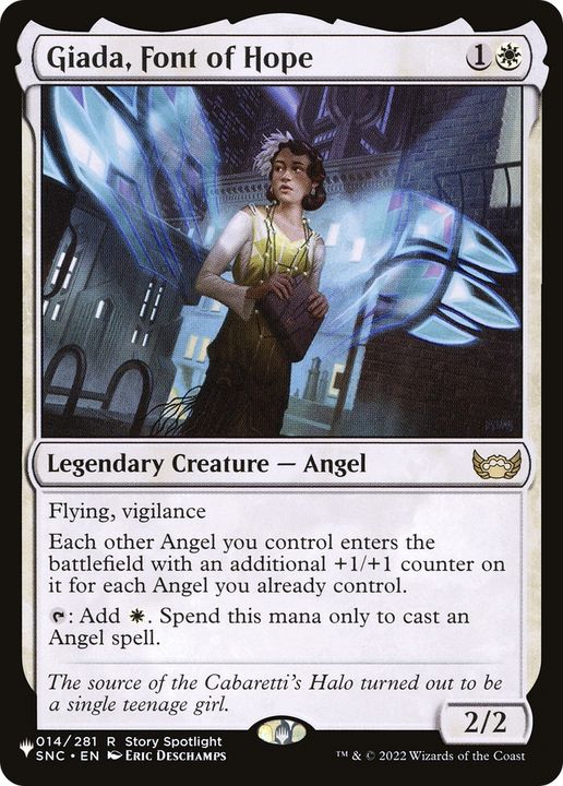 Giada, Font of Hope in the group Magic the Gathering / Types / Colors / White at Proxyprinters.com (76371)