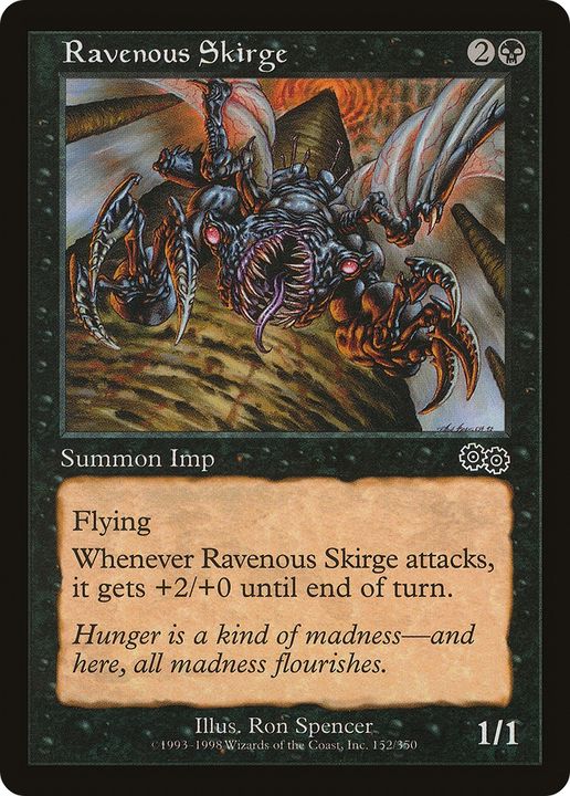 Ravenous Skirge in the group Magic the Gathering / Types / Colors / Black at Proxyprinters.com (76400)