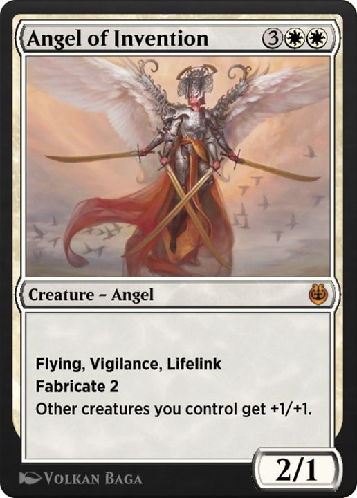 Angel of Invention in the group Magic the Gathering / Types / Colors / White at Proxyprinters.com (76410)