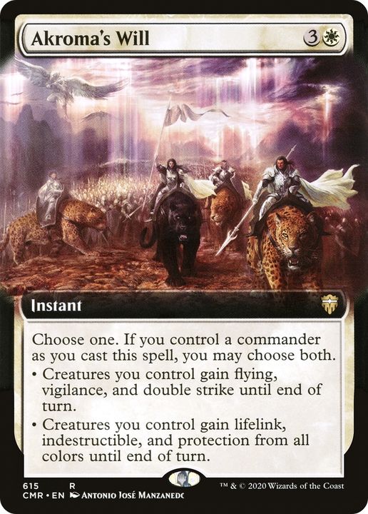 Akroma's Will in the group Magic the Gathering / Types / Colors / White at Proxyprinters.com (76470)