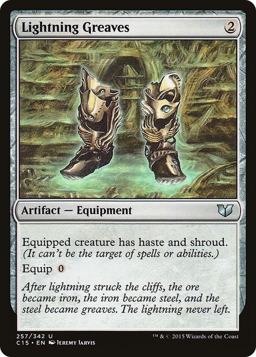 Lightning Greaves in the group Magic the Gathering / Types / Artifacts / Artifact at Proxyprinters.com (76478)