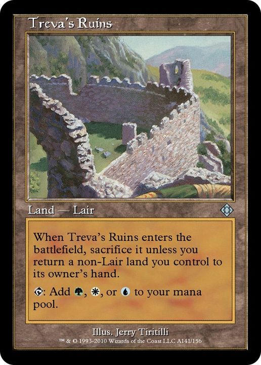 Treva's Ruins in the group Magic the Gathering / Types / Colors / Colorless at Proxyprinters.com (7649)