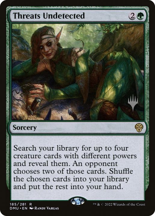 Threats Undetected in the group Magic the Gathering / Types / Colors / Green at Proxyprinters.com (76491)