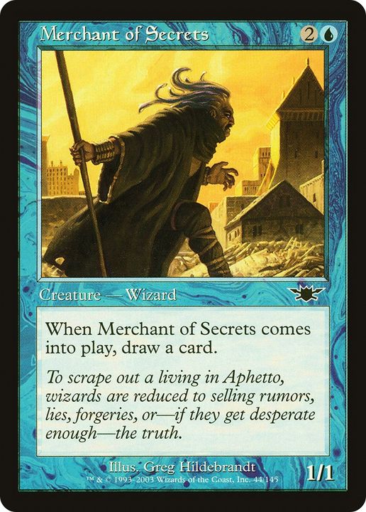 Merchant of Secrets in the group Magic the Gathering / Types / Creatures / Wizard at Proxyprinters.com (76542)