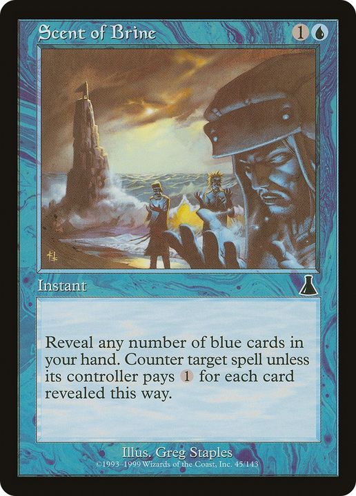 Scent of Brine in the group Magic the Gathering / Types / Colors / Blue at Proxyprinters.com (76555)