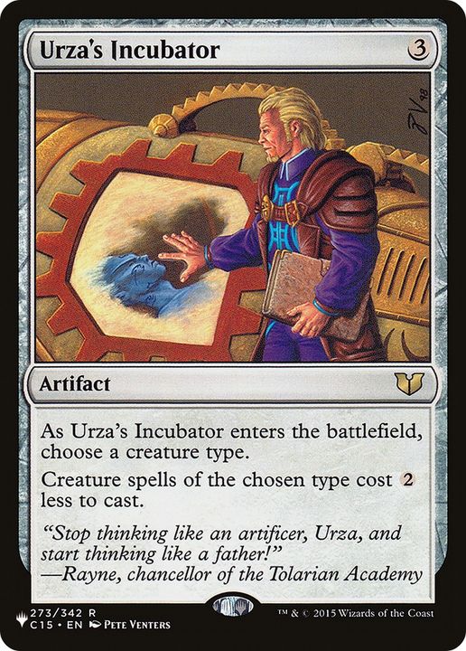 Urza's Incubator in the group Magic the Gathering / Types / Artifacts / Artifact at Proxyprinters.com (76565)