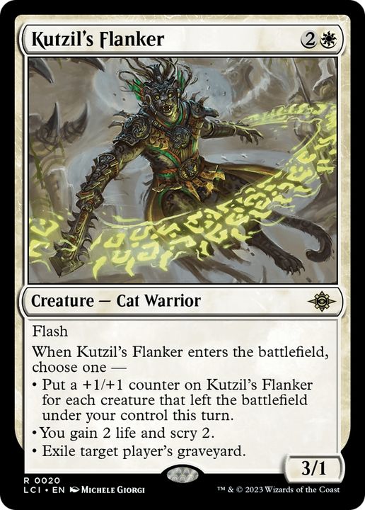 Kutzil's Flanker in the group Magic the Gathering / Types / Creatures / Warrior at Proxyprinters.com (76567)