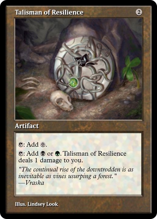 Talisman of Resilience in the group Magic the Gathering / Types / Artifacts / Artifact at Proxyprinters.com (76584)