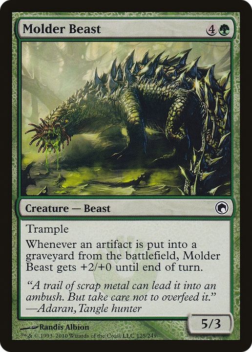 Molder Beast in the group Magic the Gathering / Types / Colors / Green at Proxyprinters.com (76596)