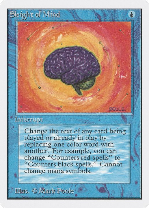 Sleight of Mind in the group Magic the Gathering / Types / Colors / Blue at Proxyprinters.com (76599)