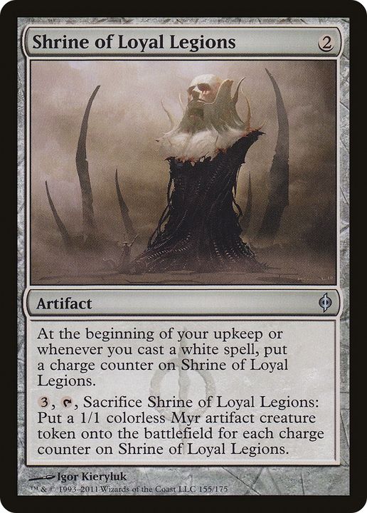 Shrine of Loyal Legions in the group Magic the Gathering / Types / Artifacts / Artifact at Proxyprinters.com (76604)