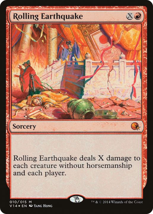 Rolling Earthquake in the group Magic the Gathering / Types / Colors / Red at Proxyprinters.com (76608)