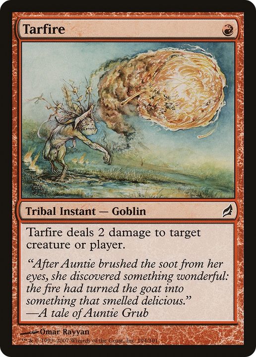 Tarfire in the group Magic the Gathering / Types / Colors / Red at Proxyprinters.com (76610)