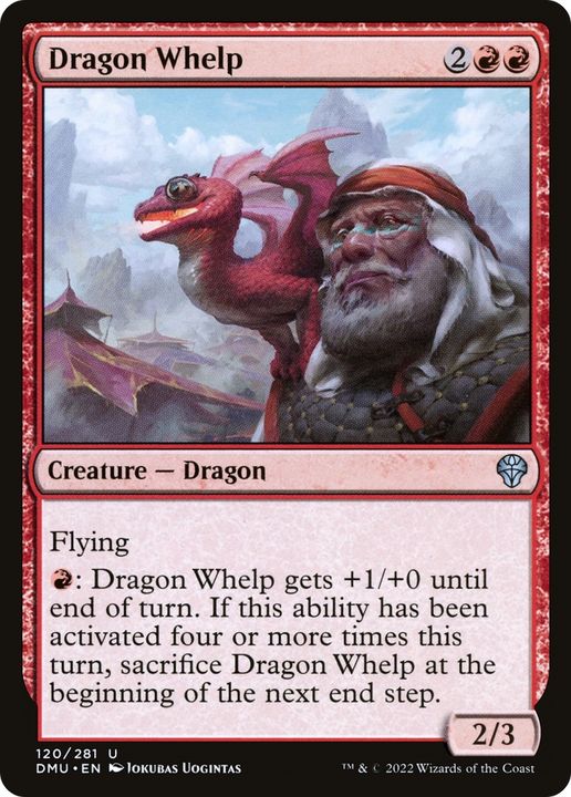 Dragon Whelp in the group Magic the Gathering / Types / Colors / Red at Proxyprinters.com (76618)