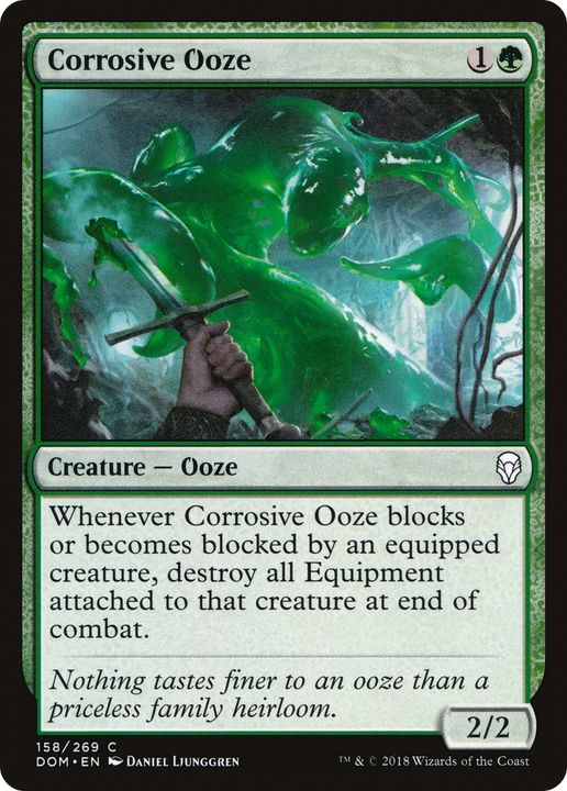 Corrosive Ooze in the group Magic the Gathering / Sets / Dominaria at Proxyprinters.com (76619)