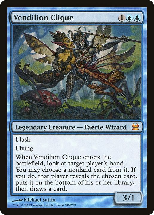 Vendilion Clique in the group Magic the Gathering / Types / Creatures / Wizard at Proxyprinters.com (76623)