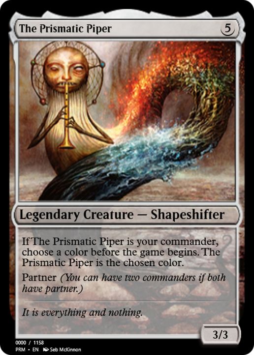 The Prismatic Piper in the group Magic the Gathering / Types / Colors / Colorless at Proxyprinters.com (76624)