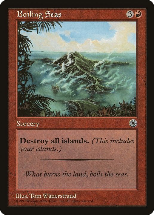 Boiling Seas in the group Magic the Gathering / Types / Colors / Red at Proxyprinters.com (76648)