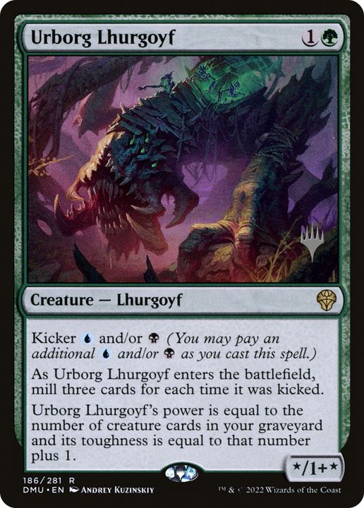 Urborg Lhurgoyf in the group Magic the Gathering / Types / Colors / Green at Proxyprinters.com (76655)