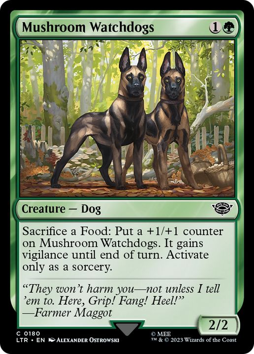 Mushroom Watchdogs in the group Magic the Gathering / Sets / The Lord of the Rings: Tales of Middle-earth at Proxyprinters.com (76666)