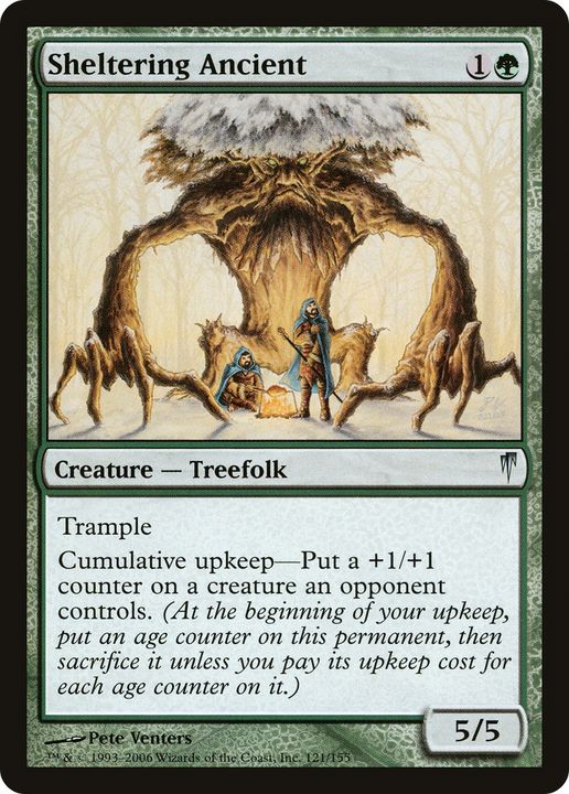 Sheltering Ancient in the group Magic the Gathering / Types / Colors / Green at Proxyprinters.com (76677)