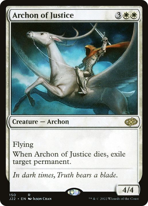 Archon of Justice in the group Magic the Gathering / Sets / Jumpstart 2022 at Proxyprinters.com (76709)