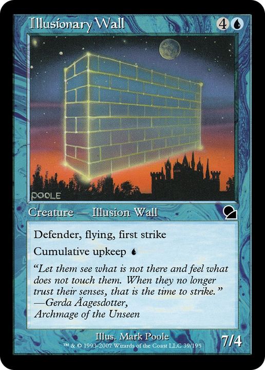 Illusionary Wall in the group Magic the Gathering / Sets / Media Inserts at Proxyprinters.com (76714)