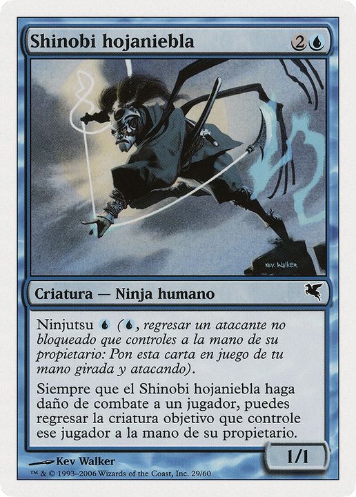 Mistblade Shinobi in the group Magic the Gathering / Types / Colors / Blue at Proxyprinters.com (76725)