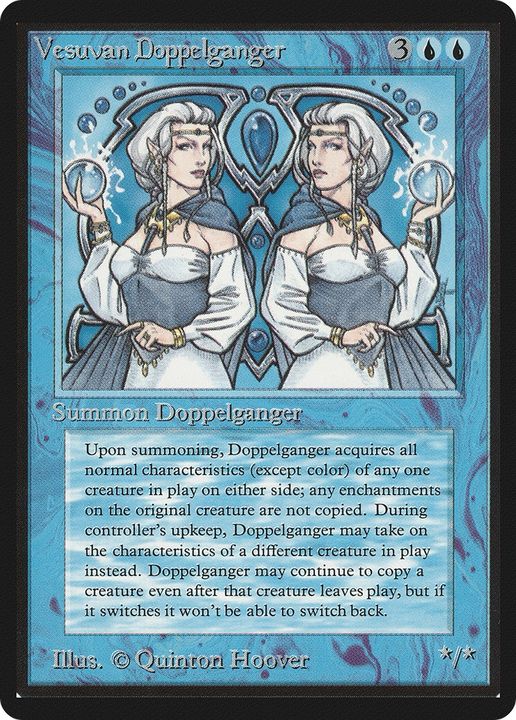 Vesuvan Doppelganger in the group Magic the Gathering / Types / Colors / Blue at Proxyprinters.com (76732)