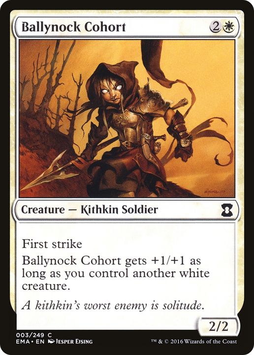 Ballynock Cohort in the group Magic the Gathering / Types / Colors / White at Proxyprinters.com (76735)