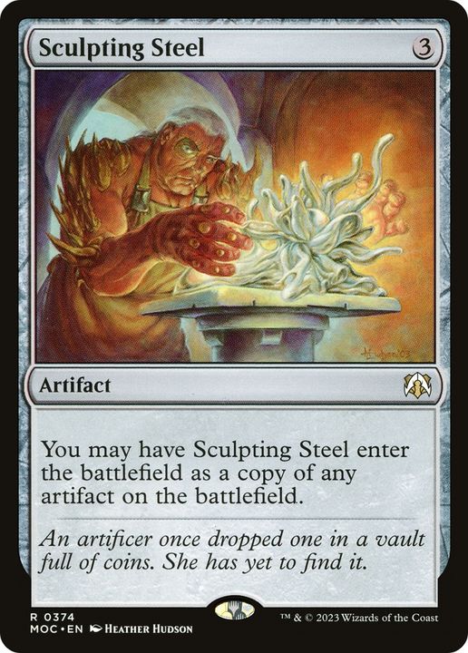 Sculpting Steel in the group Magic the Gathering / Types / Artifacts / Artifact at Proxyprinters.com (76742)