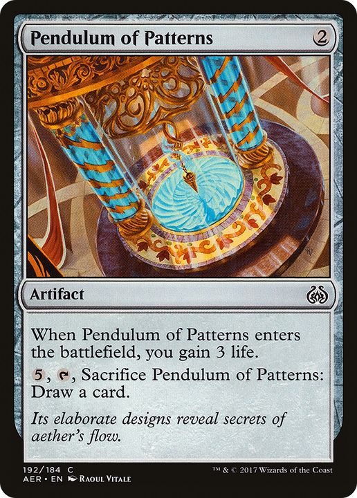 Pendulum of Patterns in the group Magic the Gathering / Sets / Aether Revolt at Proxyprinters.com (76747)