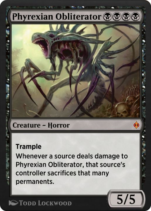 Phyrexian Obliterator in the group Advanced search at Proxyprinters.com (76752)