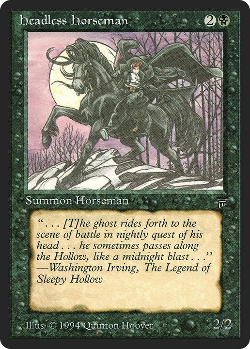 Headless Horseman in the group Magic the Gathering / Types / Colors / Black at Proxyprinters.com (76774)